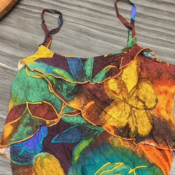 VTG 90’S JAMS WORLD TANK DRESS SMALL - Picture 10 of 16